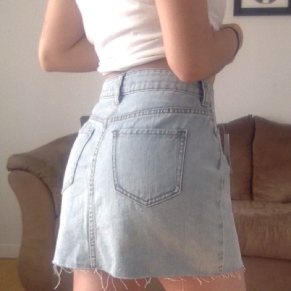 PacSun basic denim mini skirt - nwt - Picture 5 of 8